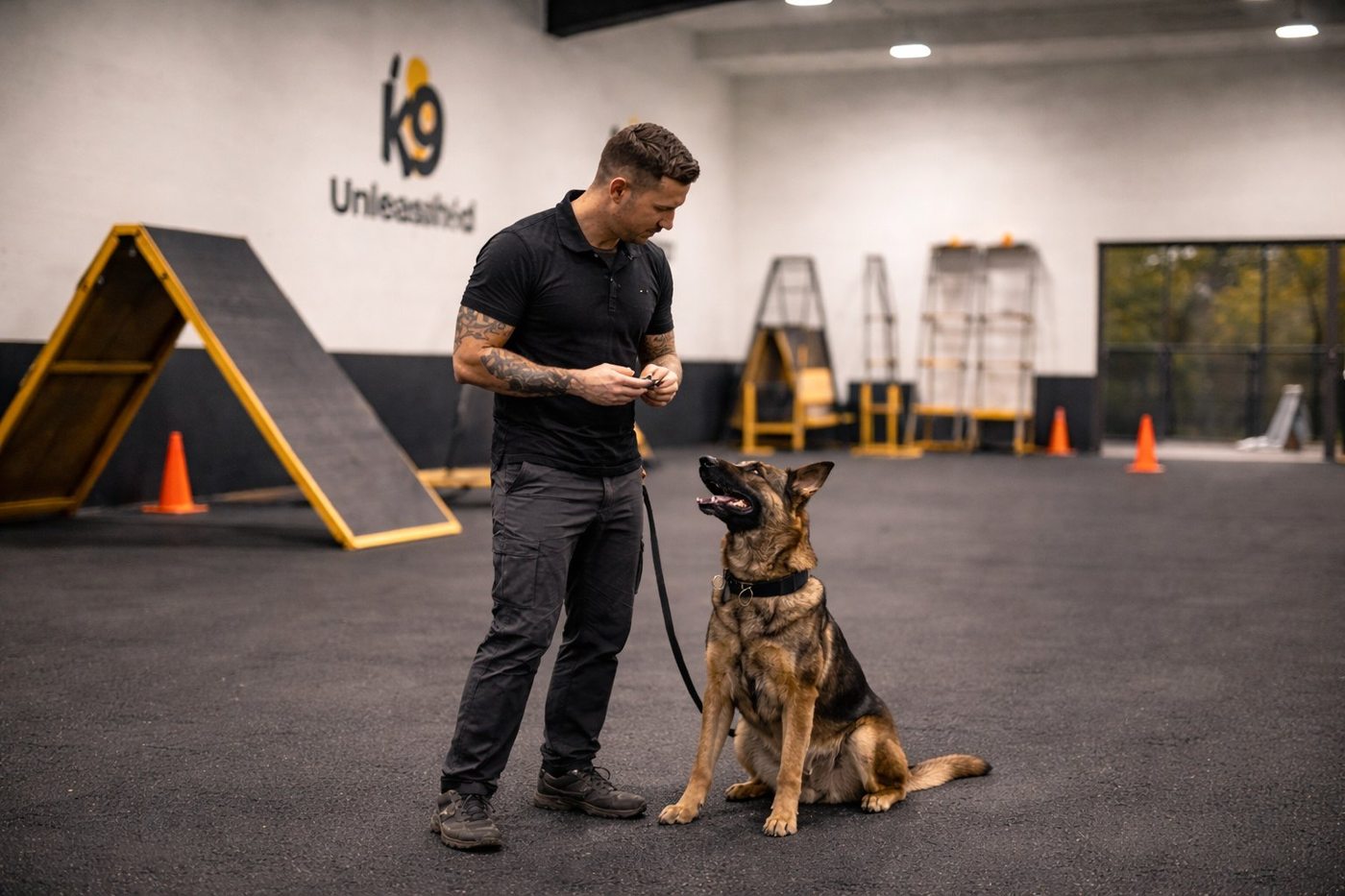 Indoor K9 training facility Miami