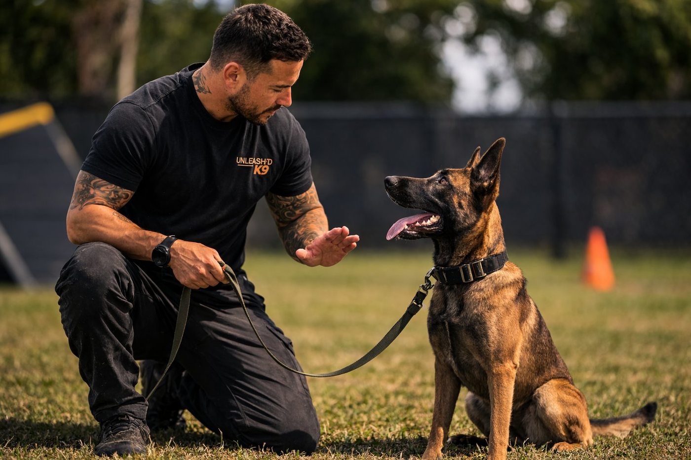 Sesión privada de entrenamiento canino 1 a 1 con entrenador en South Florida
